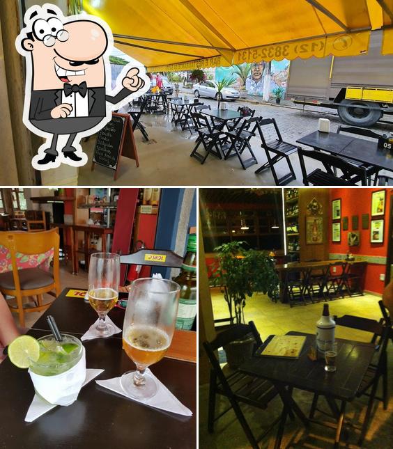 O interior do Patto Loko Canto Caiçara Bar e Restaurante