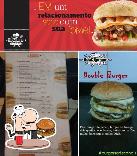 Peça um hambúrguer no Dog&Burger Gourmet