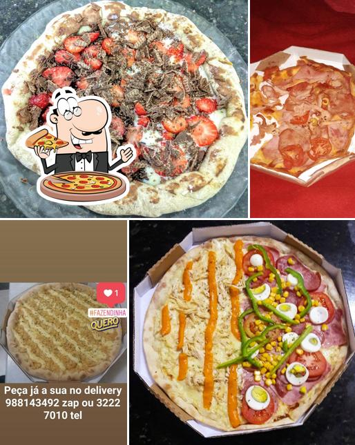 Peça pizza no Fazendinha pizza