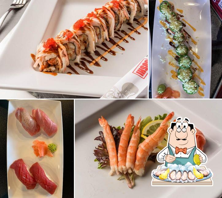 Закажите блюда с морепродуктами в "Rock N Roll Sushi"