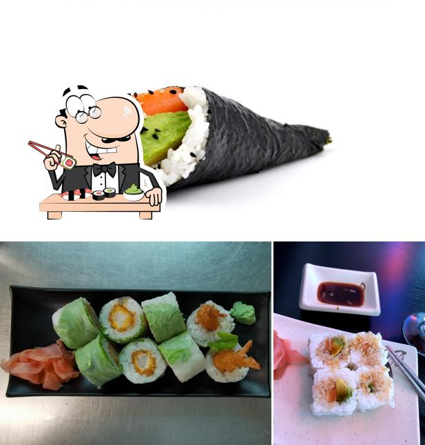 Choisissez de nombreuses options de sushi