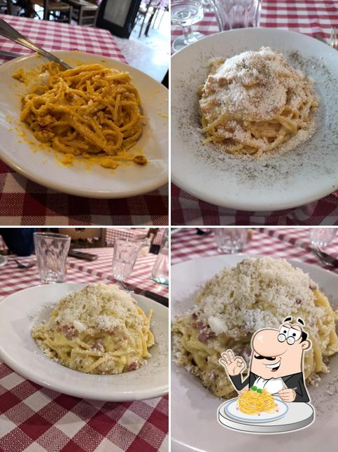 Spaghetti alla carbonara al Trattoria dell'Omo (Marconi)