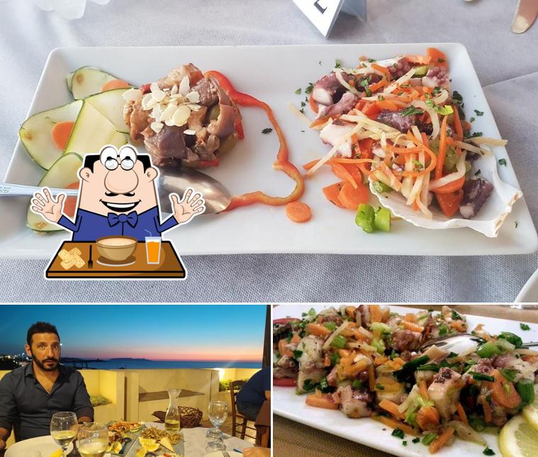 Platti al Trattoria Vistamare