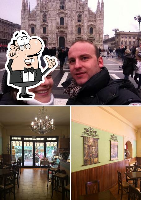 Vérifiez la photo représentant la intérieur et extérieur concernant Caffe Milano