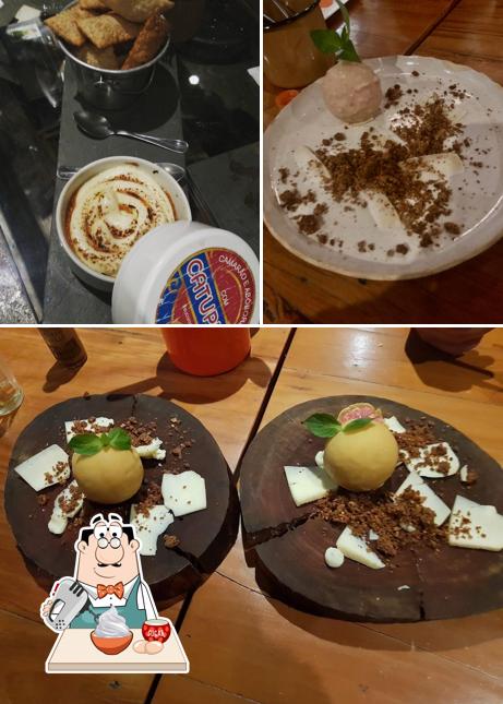 Garagem Gastrobar oferece uma variedade de pratos doces