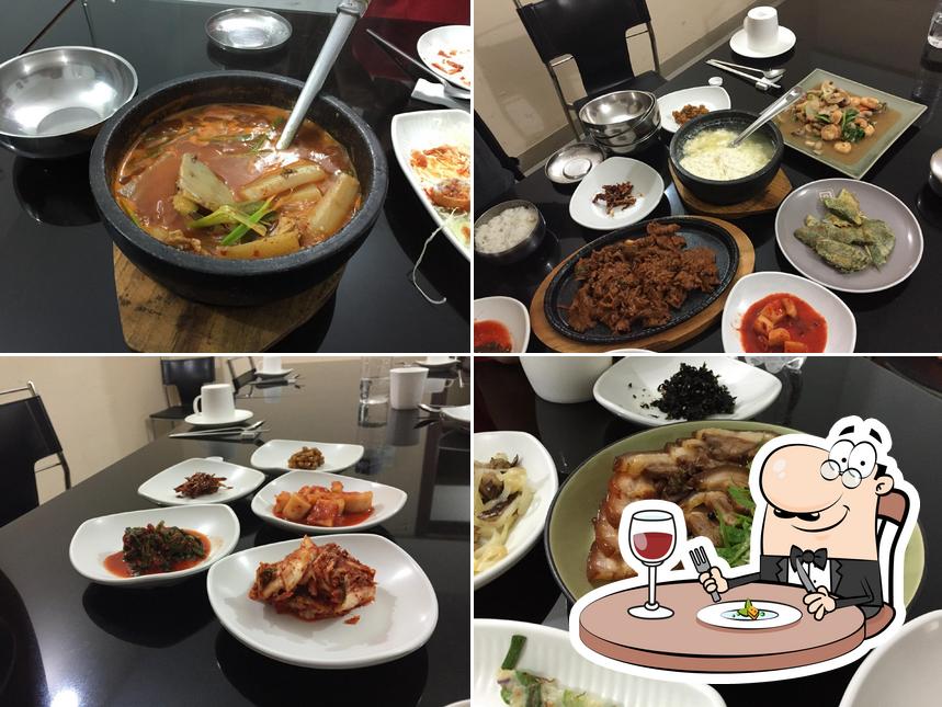 Meals at Arirang Korean Guest House & Restaurant