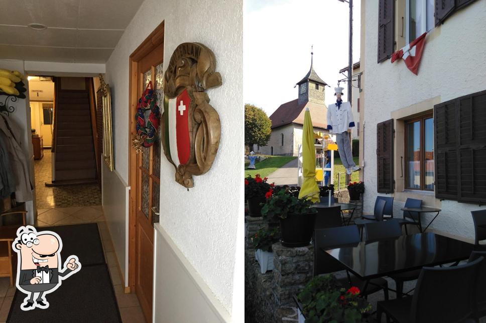 L'intérieur de Restaurant de la Couronne,