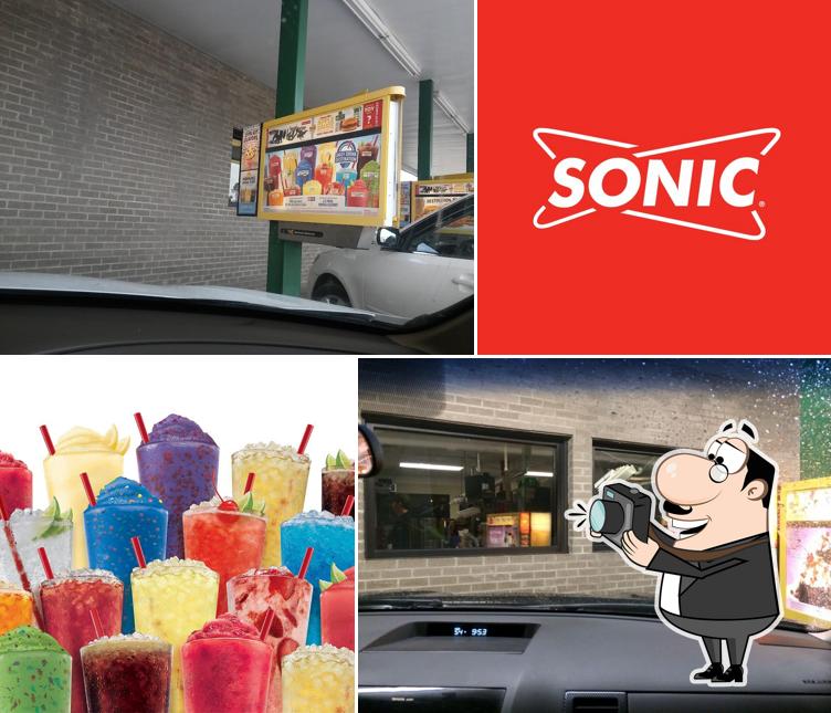 See this picture of Sonic Drive-In