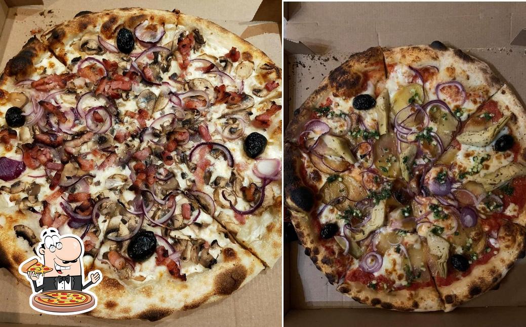 Закажите пиццу в "Les Pizzas Toquées"
