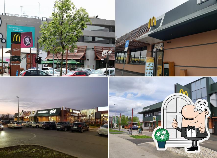 Внешнее оформление "McDonald's Žitnjak"