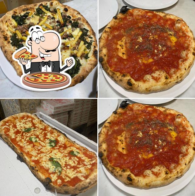 Ordina tra le svariate varianti di pizza