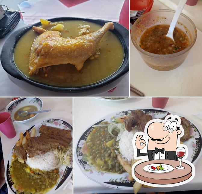 Food at Restaurante Norteño