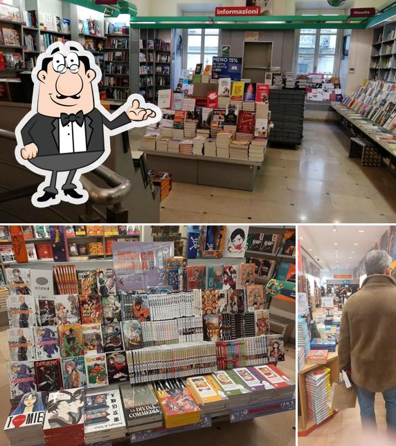 Gli interni di Feltrinelli Librerie