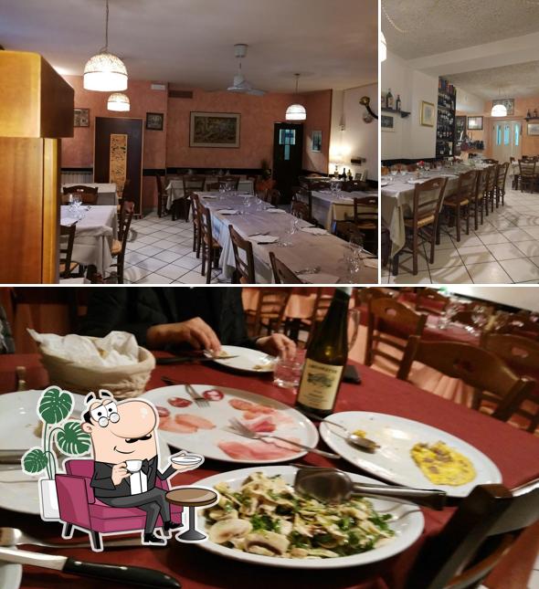 Gli interni di Ristorante IL PANARO Gubbio