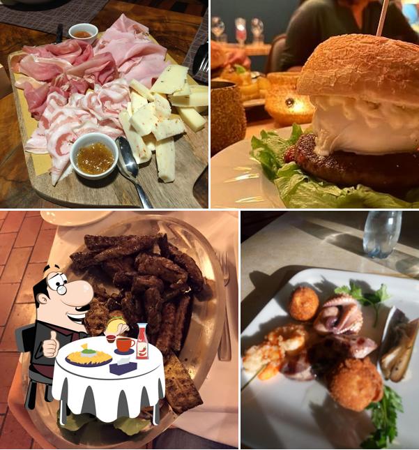 Piatto di formaggi al Locanda Portegrandi
