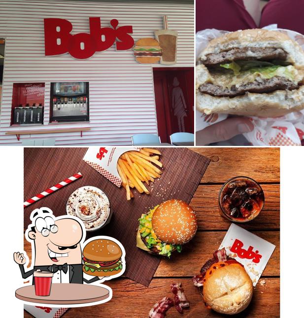 Experimente um hambúrguer no Bob's Burger - Drive Posto Farol