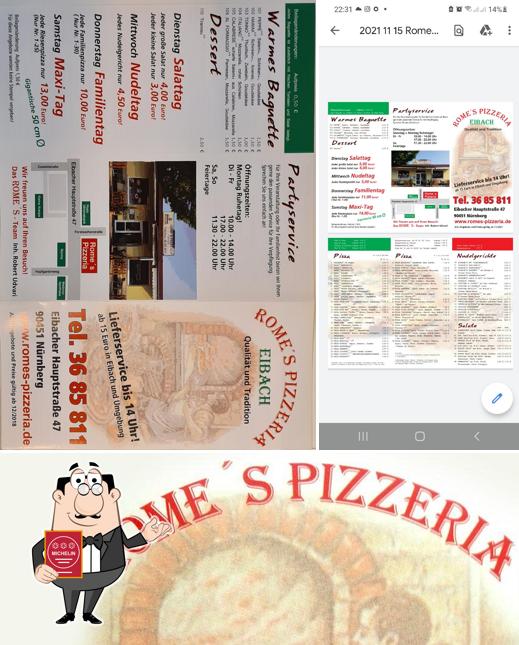 Voici une image de Rome's Pizzeria