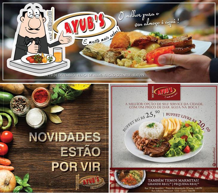 Comida em Ayubs Self Service