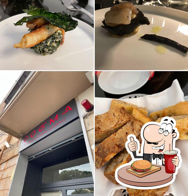 Prenditi un hamburger a DOGMA Ristorante