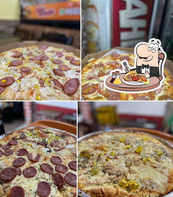 No Pizzaria Nosso Sabor, você pode pedir pizza