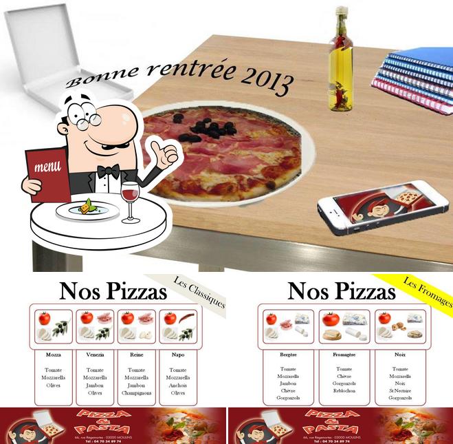 Nourriture à A Pizza et Pasta