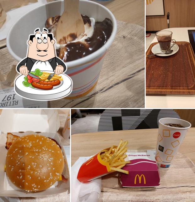 Cibo al McDonald's Genova Piazza Principe Stazione