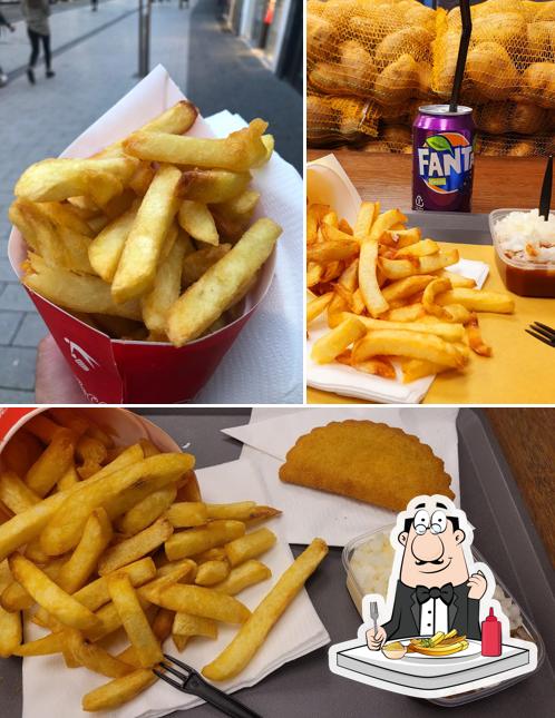 Essayez des pommes frites à Rich's Store-Krefeld