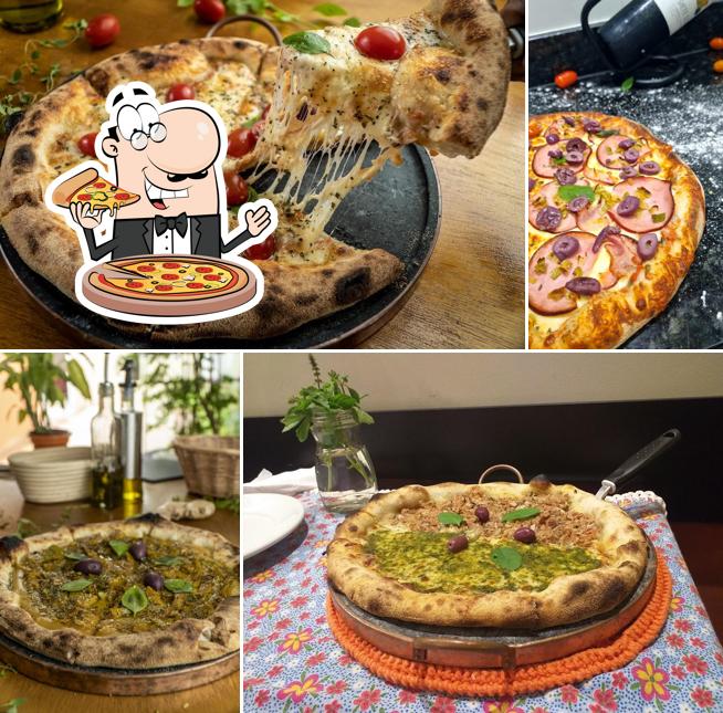 No Don Julito - Pizzaria - Fermentação Natural, você pode degustar pizza
