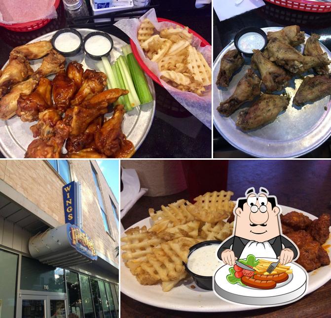 Meals at Pluckers Wing Bar