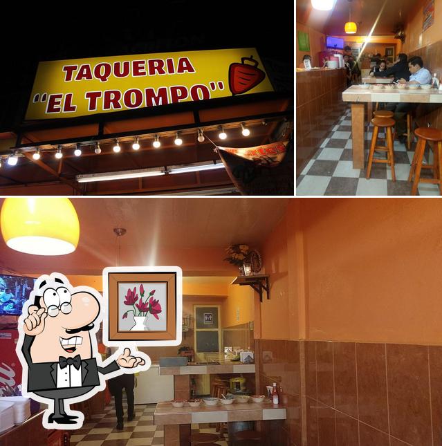 El interior de Taqueria el trompo