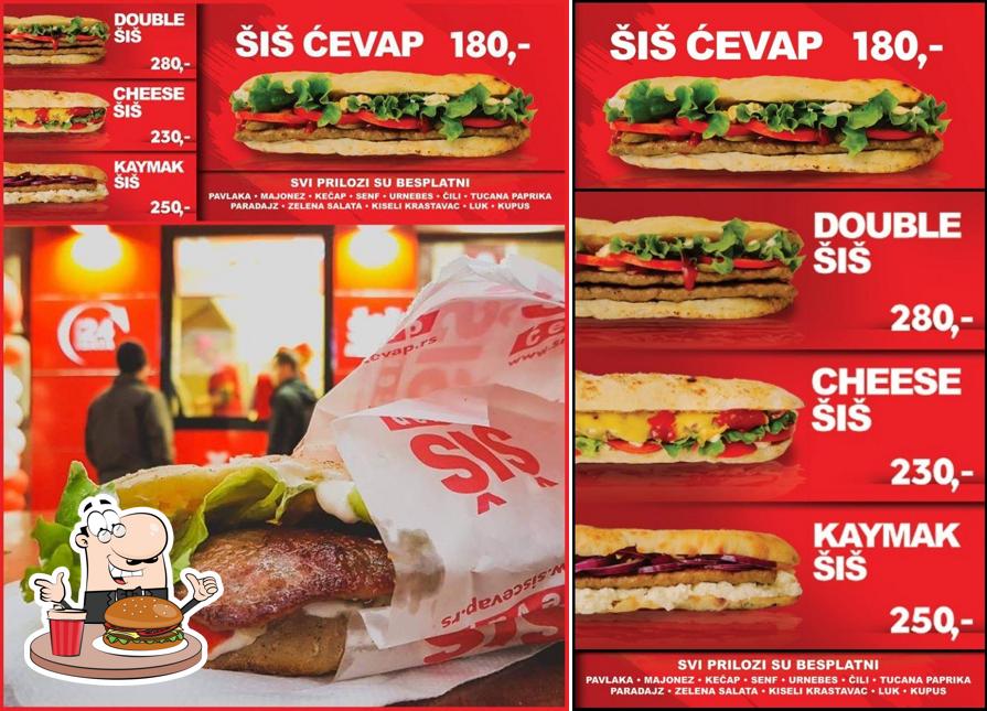 Les hamburgers de ŠIŠ ĆEVAP will conviendront une grande variété de goûts