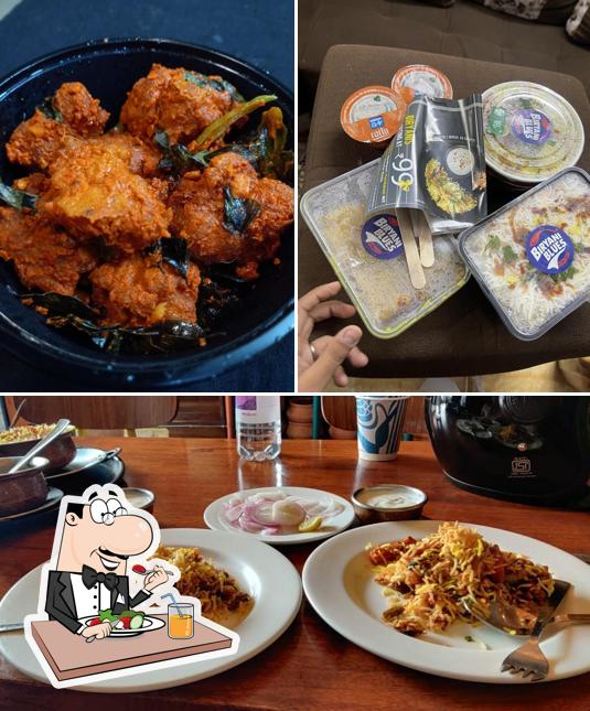 Food at Biryani Blues