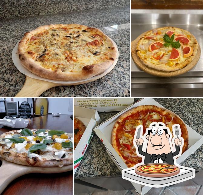 Pide diferentes formatos de pizza