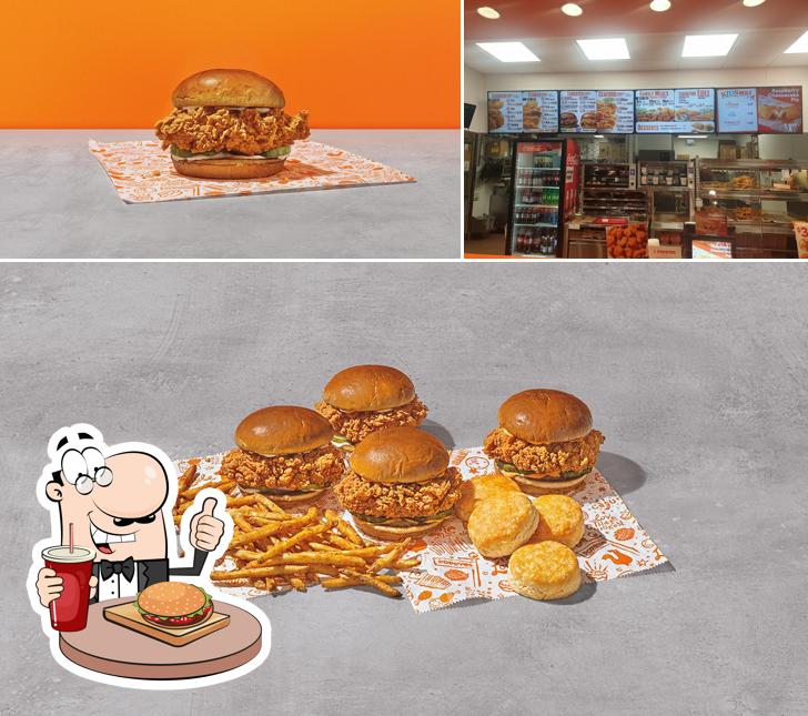 Popeyes Louisiana Kitchen’s burgers will suit different tastes