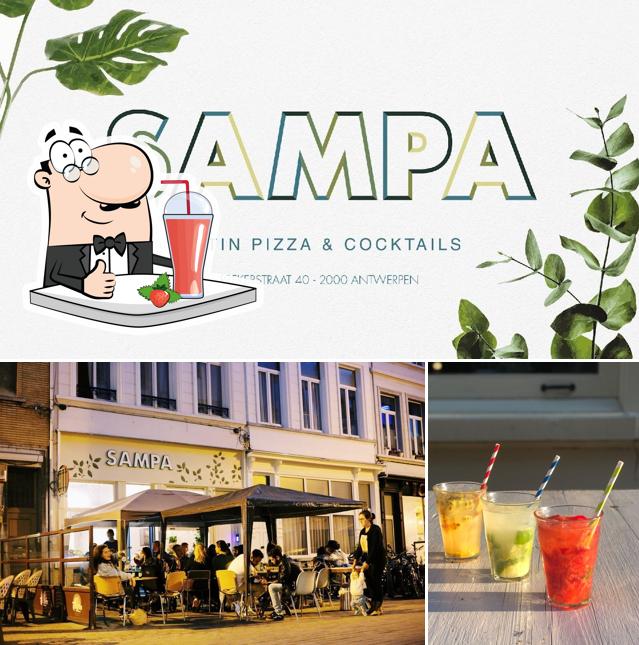 Enjoy a drink at Bar Sampa