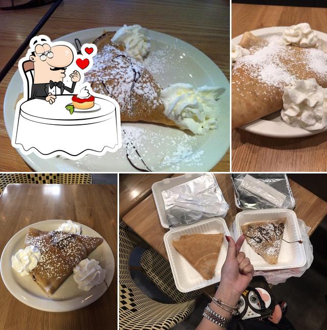 Crepes-a-Go-Go serves a selection of sweet dishes