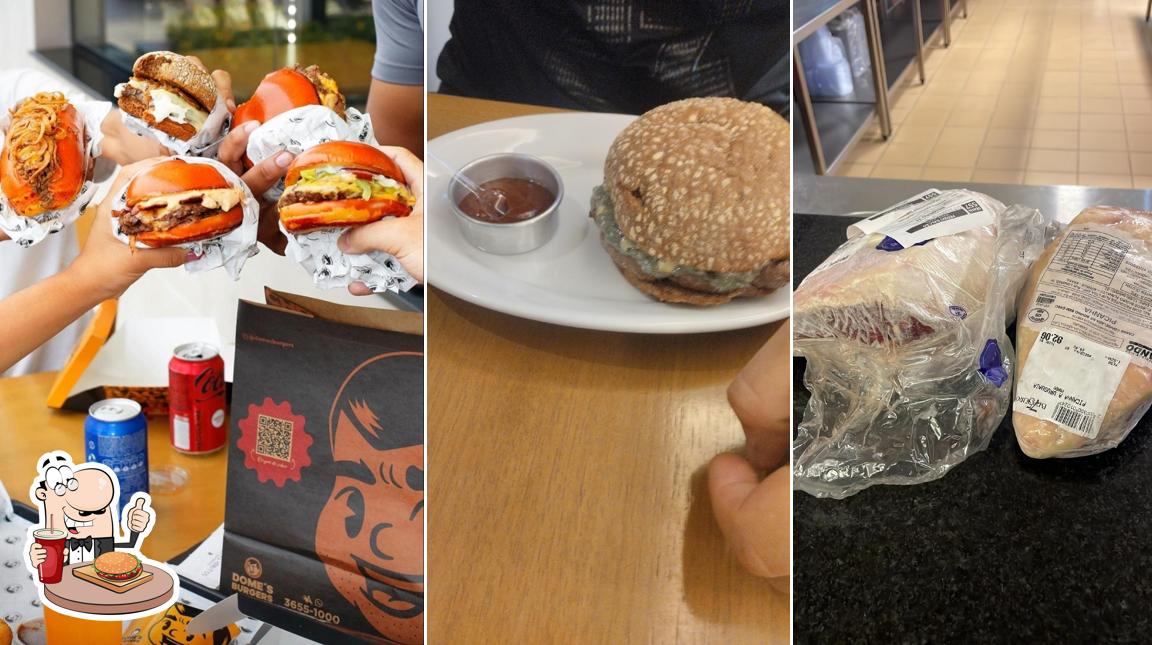Hambúrguer em Dome's Burgers - Planalto