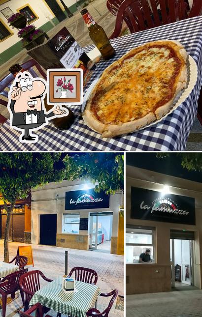 El interior de Pizzeria Italiana La Famuzza