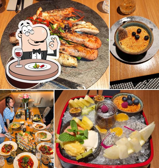Food at SHIKI Restaurant & Cocktailbar