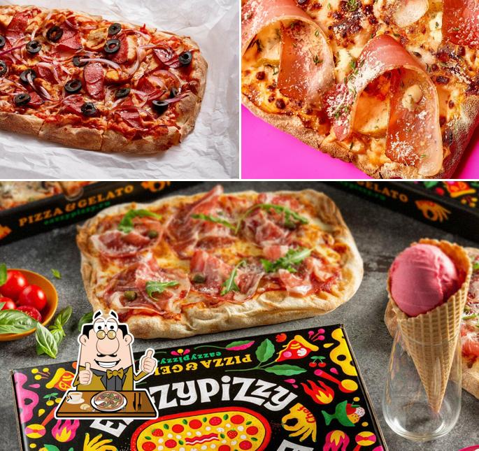 Попробуйте пиццу в "Eazzy Pizza & Gelato"