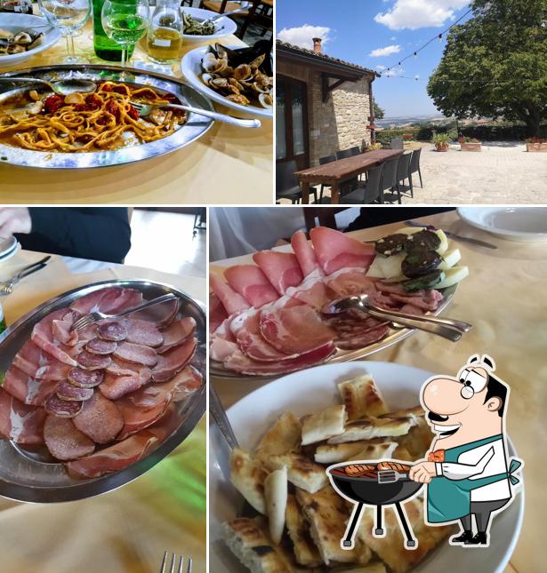 Prenditi i un pasto a base di carne a Villa Ugolini Ristorante Albergo