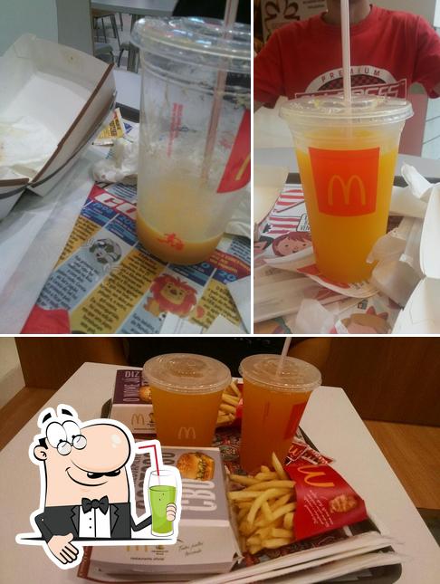 Desfrute de uma bebida no McDonald's - Pátio Cianê