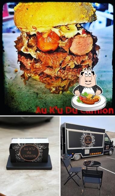 Pulled pork sandwich at Au K'U Du Camion