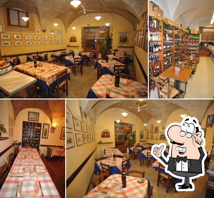 Gli interni di Trattoria Mazzoni