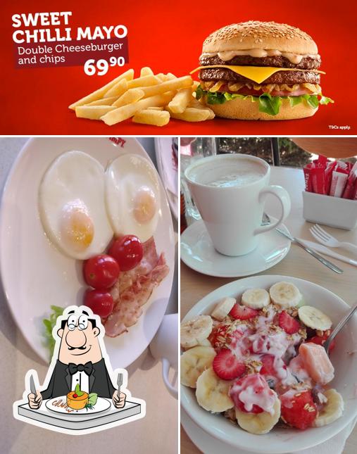 Nourriture à Wimpy