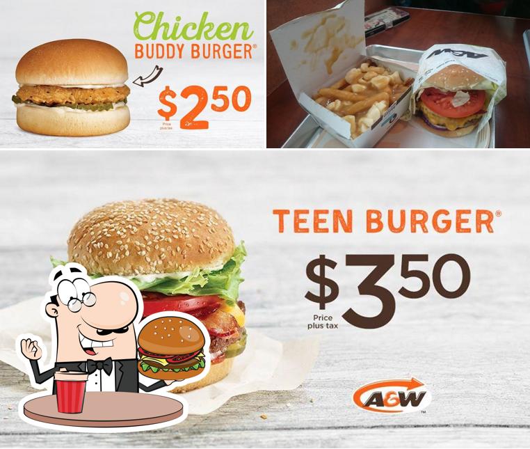 Les hamburgers de A&W Canada will conviendront différents goûts