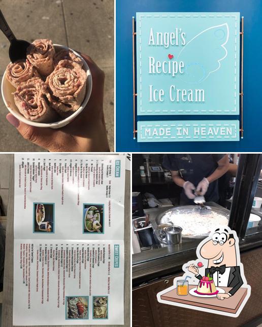 Don’t forget to order a dessert at Angel's Recipe Ice Cream & Crepes