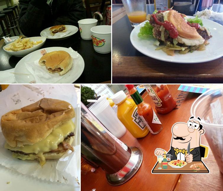 Comida em The Burger