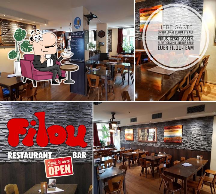The interior of Filou (Bar • Restaurant)