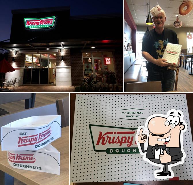 Here's an image of Krispy Kreme